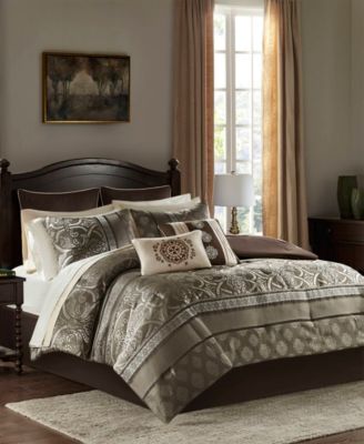 Zara Jacquard 16-Pc. Comforter Set, King