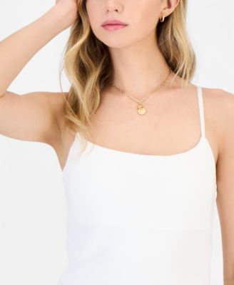 Juniors' Scoop-Neck Bra-Free Cami