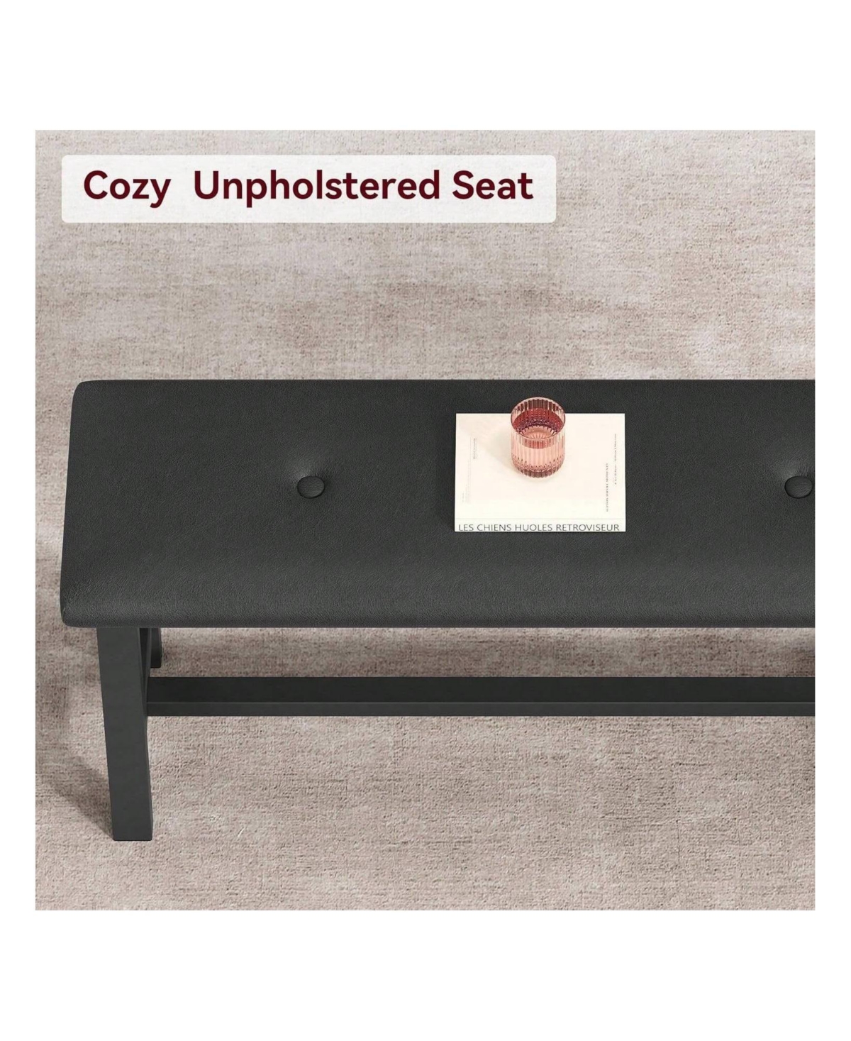 Kitchen Table Dining Table Set For 4 for Dining Room, Home Office, Living Room