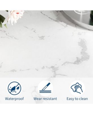 Kitchen Table 79 inch Large Industrial Dining Room Table for Dining Room, Home Office, Living Room