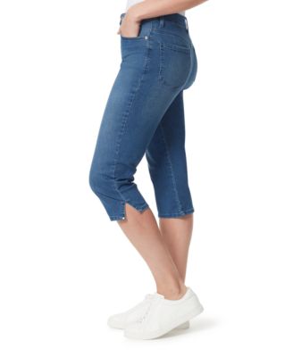 Petite Amanda High-Rise Five Pocket Capri Jeans