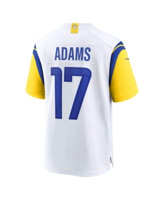 Men's Davante Adams White Los Angeles Rams Super Bowl LX Game Jersey