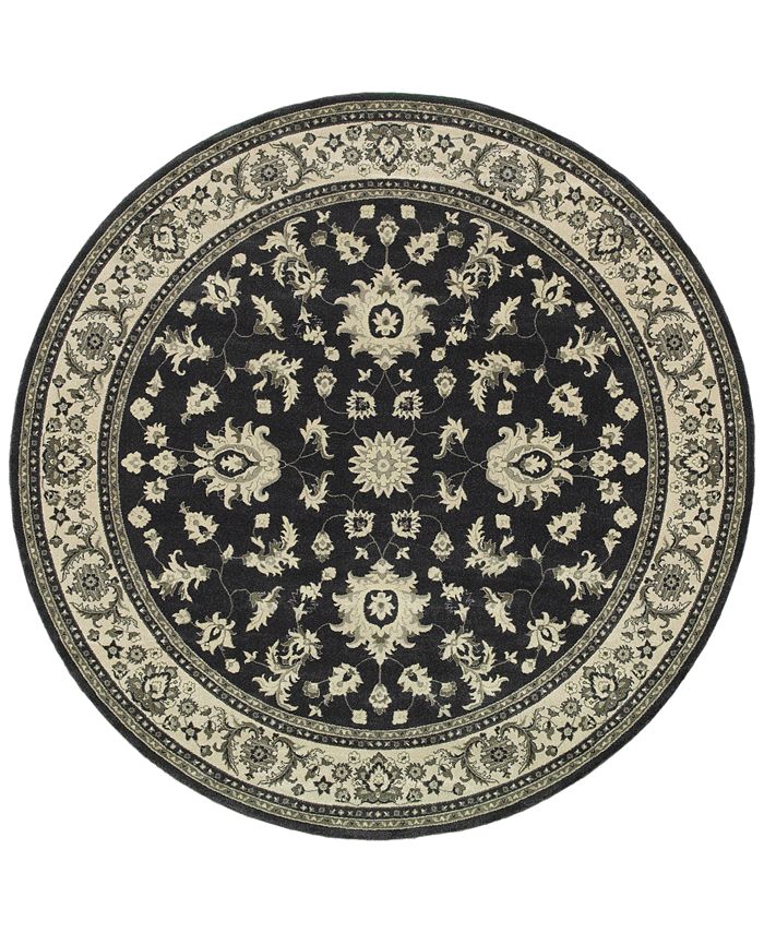 JHB Design Tidewater Pira 7'10" Round Rug Macy's