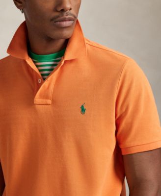 Men's Custom Slim Fit  Mesh Polo