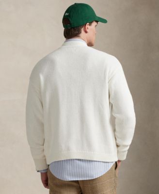 Men's Relaxed-Fit V-Neck Cardigan