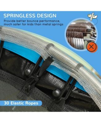 Kids Trampoline with Safety Enclosure for Ages 3–6