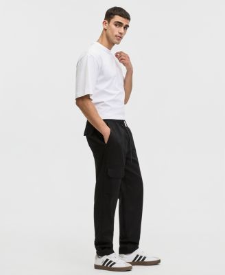 Men's Relaxed-Fit Twill Utility Pants