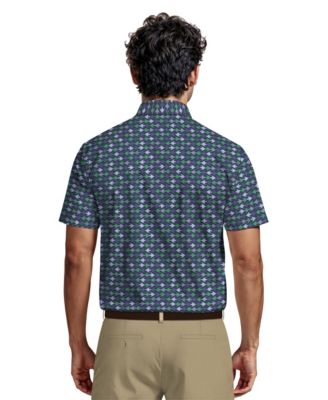 Men's Novelty Print Classic-Fit Polo Shirt