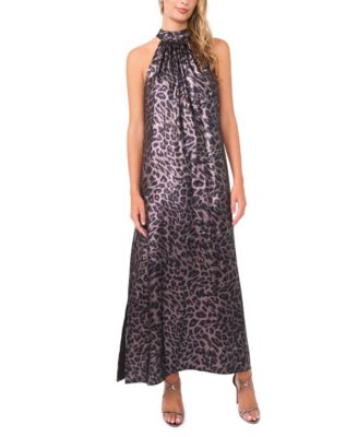 Women's Halter High-Neck Maxi Dress