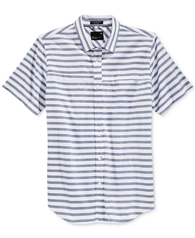 Tavik Men's Shin Stripe Short-Sleeve Shirt