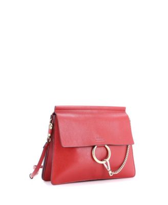 Medium Faye Shoulder Bag Leather