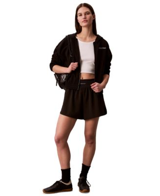 Women's Brushed French Terry Full Zip Hoodie