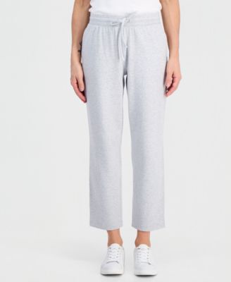 Petite Cropped Drawstring Pants