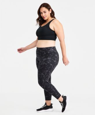 Plus Size Marina Ankle-Length Compression Leggings