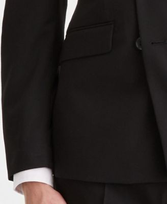 Men's Double-Breasted Slim-Fit Nested Suit