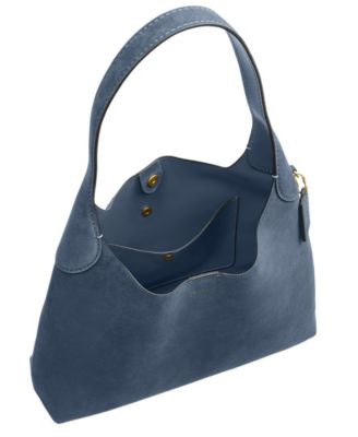 Brooklyn Large Suede Shoulder Bag 34