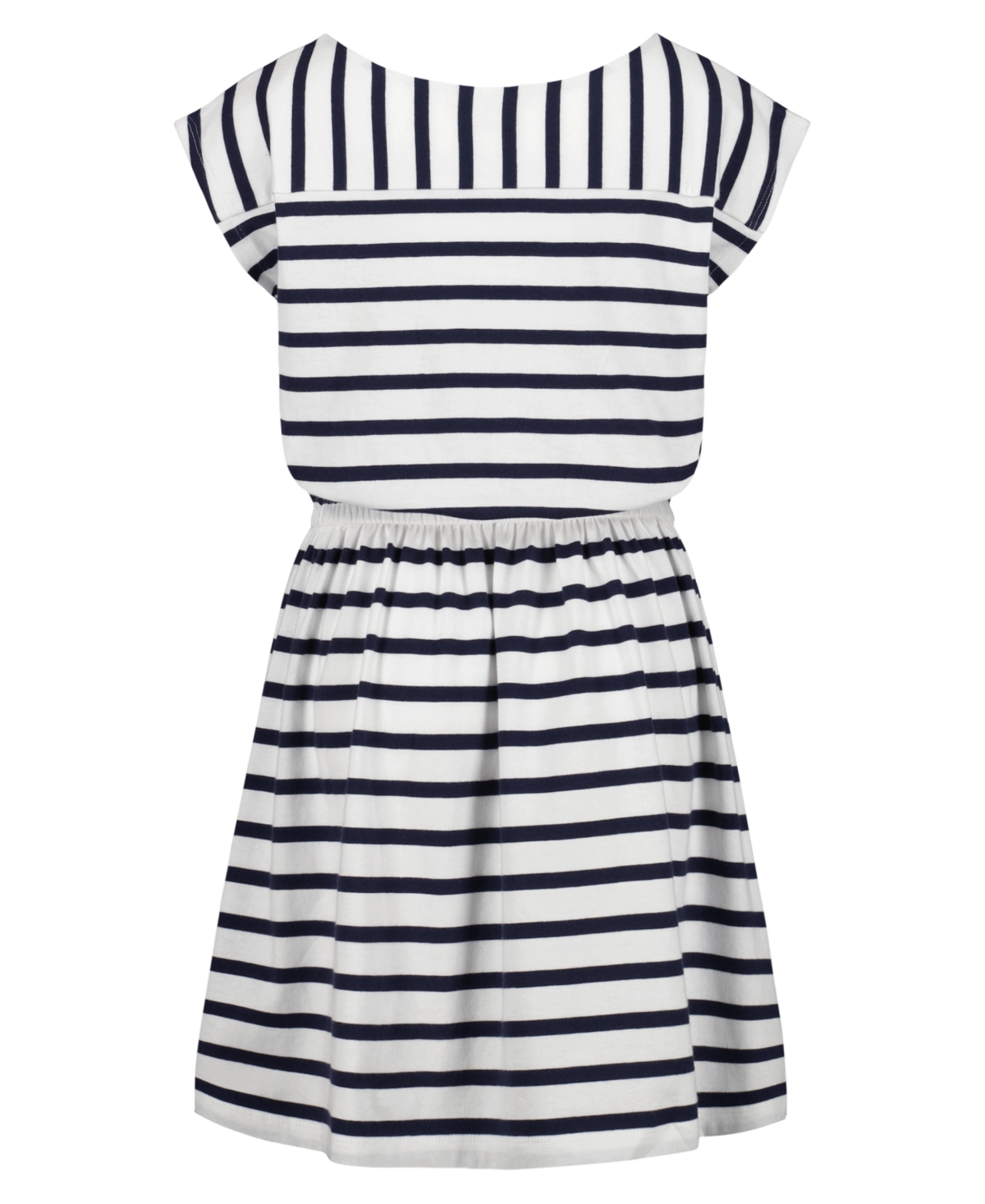 Tommy Hilfiger Girls' 7-16 Boat Neck Stripe Dress