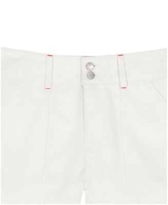 Girls' 7-16 Patch Pocket Twill Shorts