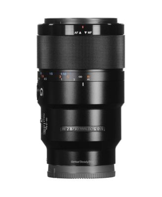 FE 90mm f/2.8 Macro G OSS Lens, Bundle with Slik U8800L 3-Section Aluminum Tripod with Hybrid 3-Way Pan Head, Cleaning Kit, Cleaning Cloth