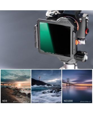 X Pro Square Filter Holder System with CPL, ND8, ND64, ND1000