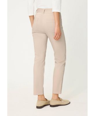 Olsen Women's Stretch Cotton Cropped Pant