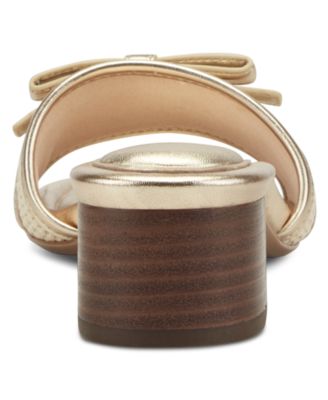 Women's Clarice Square Toe Slip-On Dress Sandals