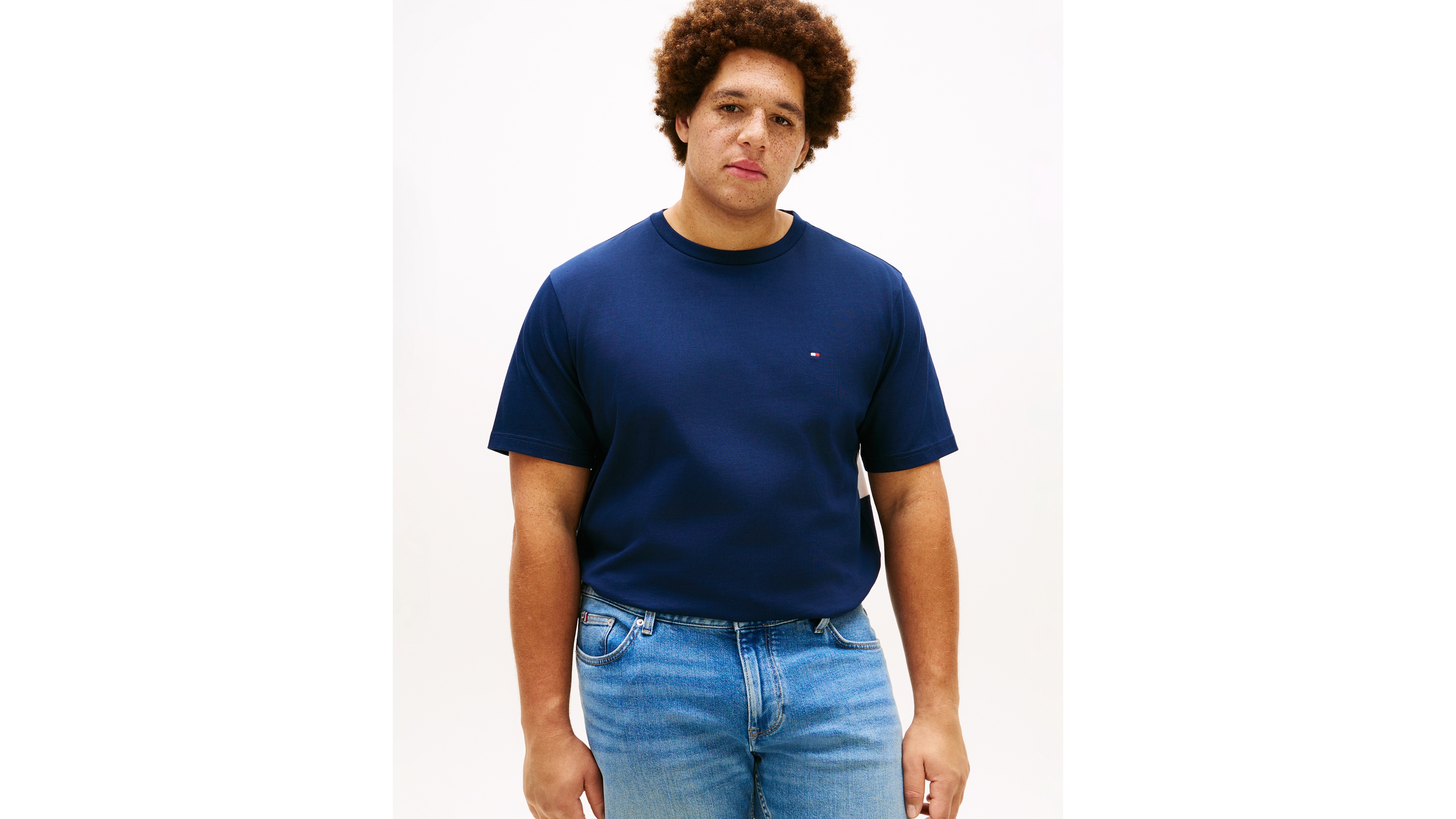 Tommy Hilfiger Men's Big & Tall Flag Regular-Fit T-Shirt