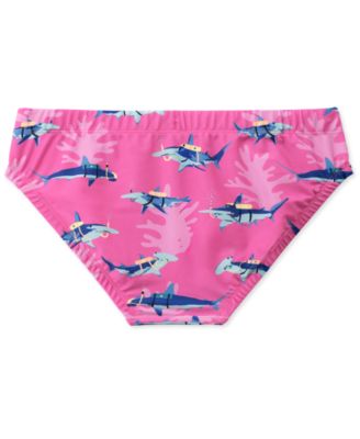 Men's The Great Pink Sharks Swim Briefs