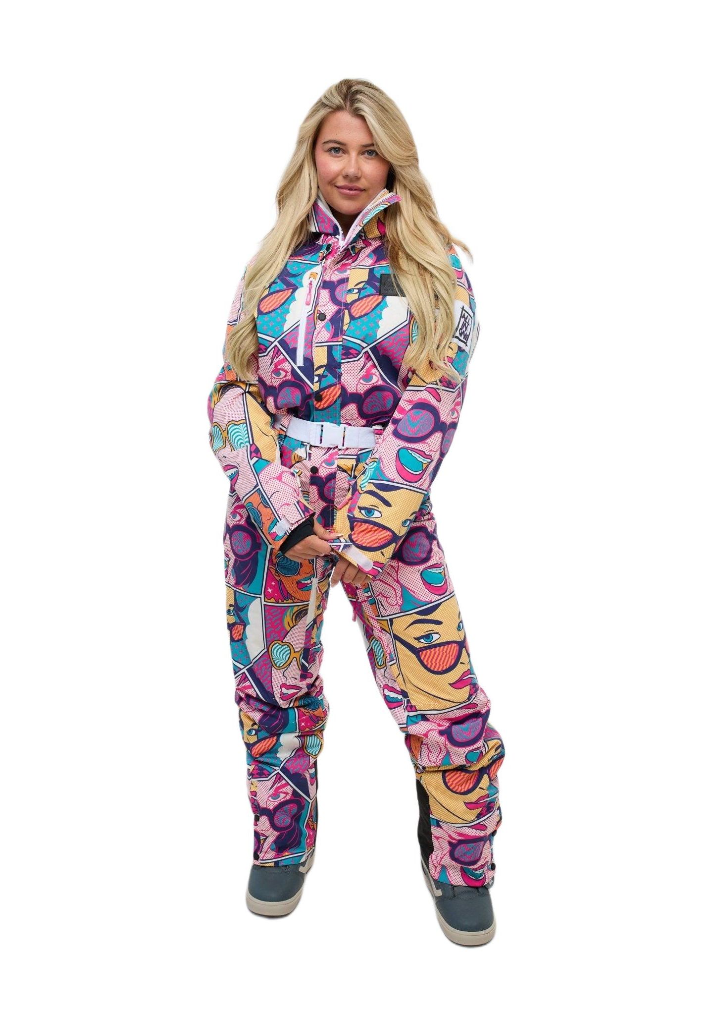 Женские куртки OOSC Comic Book Candy - Shaped Ski Suit — фото 1
