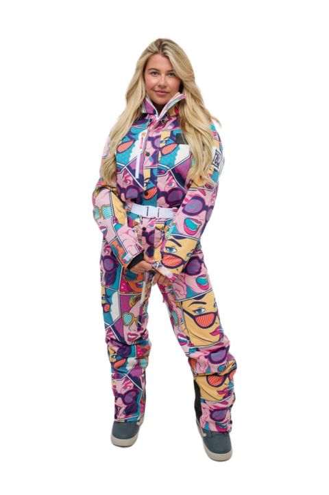 Женские куртки OOSC Women's Comic Book Candy - Shaped Ski Suit