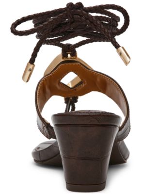 Women's Stanza Embellished Lace-Up Leg-Wrap Dress Sandals