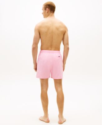 Men's Medium Drawstring Tonal Ithaca Stripe Swim Trunks