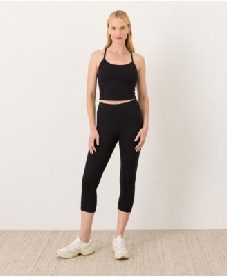 Pact Women's Organic Cotton On The Go-To Cropped Legging