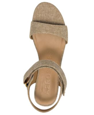 Women's Wel Open Toe Wedge Sandals