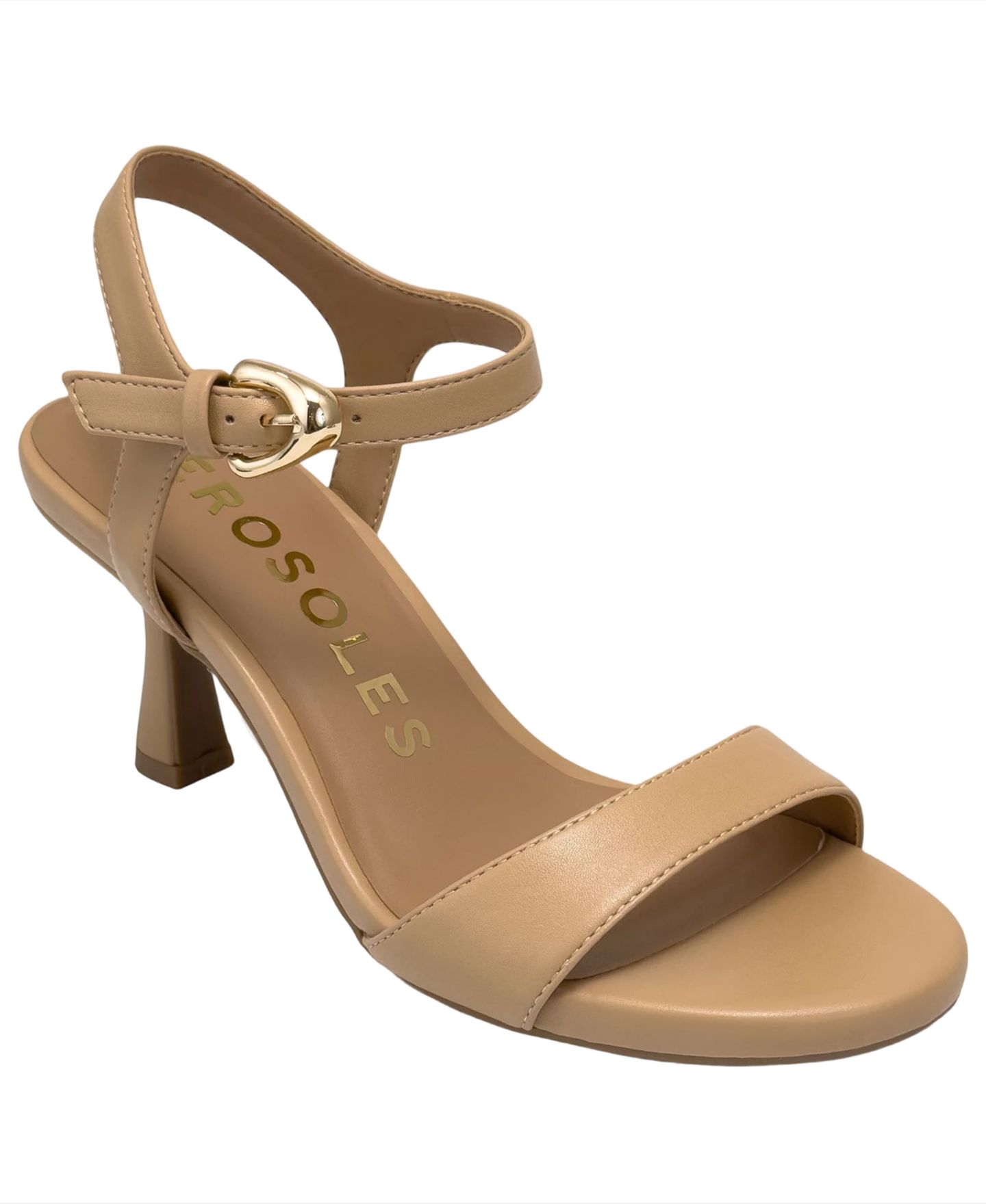 Женские сандалии Aerosoles Divia Round Toe Dress Sandals, цвет: Бежевый бисквитный — фото 1