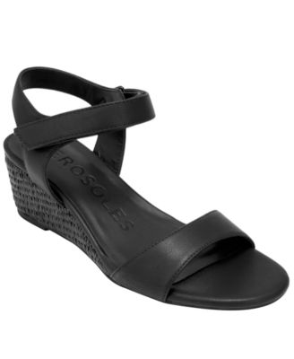 Women's Wel Open Toe Wedge Sandals