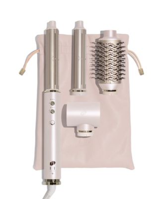 Aire 360 Air Styler Blowout Kit with Dual Voltage and Ceramic Curling Attachments
