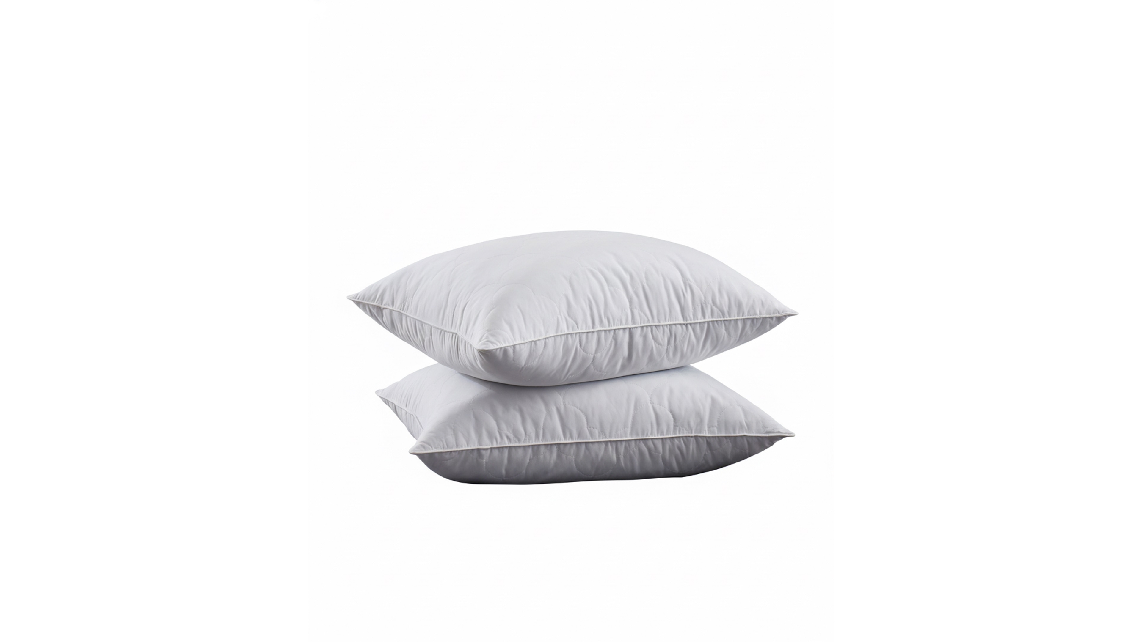 Unikome Cloud Quilted Goose Feather 2-Pack Pillows, King