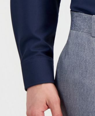 Men's Slim-Fit Performance Four-Way Stretch Dress Shirt