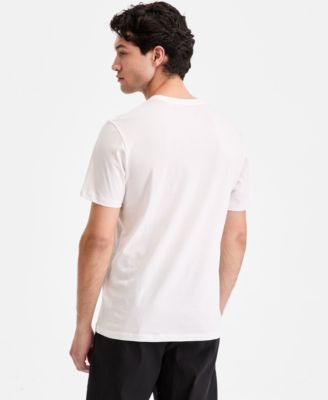 Men's Cotton Logo Graphic Crewneck T-Shirt