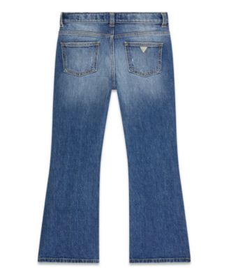 Girls' 7-16 Comfort Flare Rhinestone Jeans