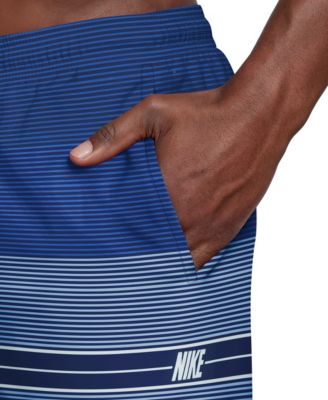 Men's 9" Breaker Stripe Volley Swim Shorts