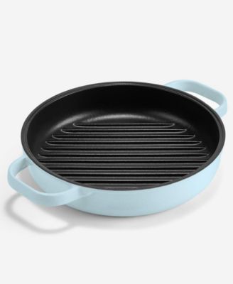 Enameled Cast Iron 2-Quart Grill Pan