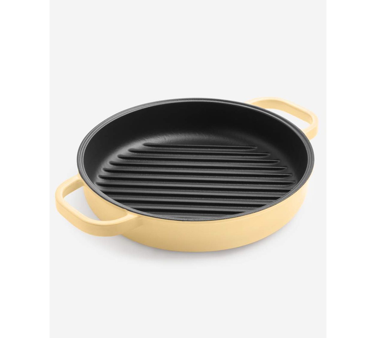 The Cellar Enameled Cast Iron 2-qt. Grill Pan, Macy's Exclusive In Yellow