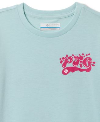 Girls' 7-16 Palm Waves Short-Sleeve T-Shirt