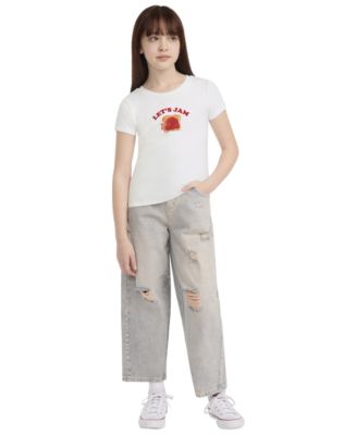 Girls' 7-16 Meet and Greet Jam Round Neck T-Shirt