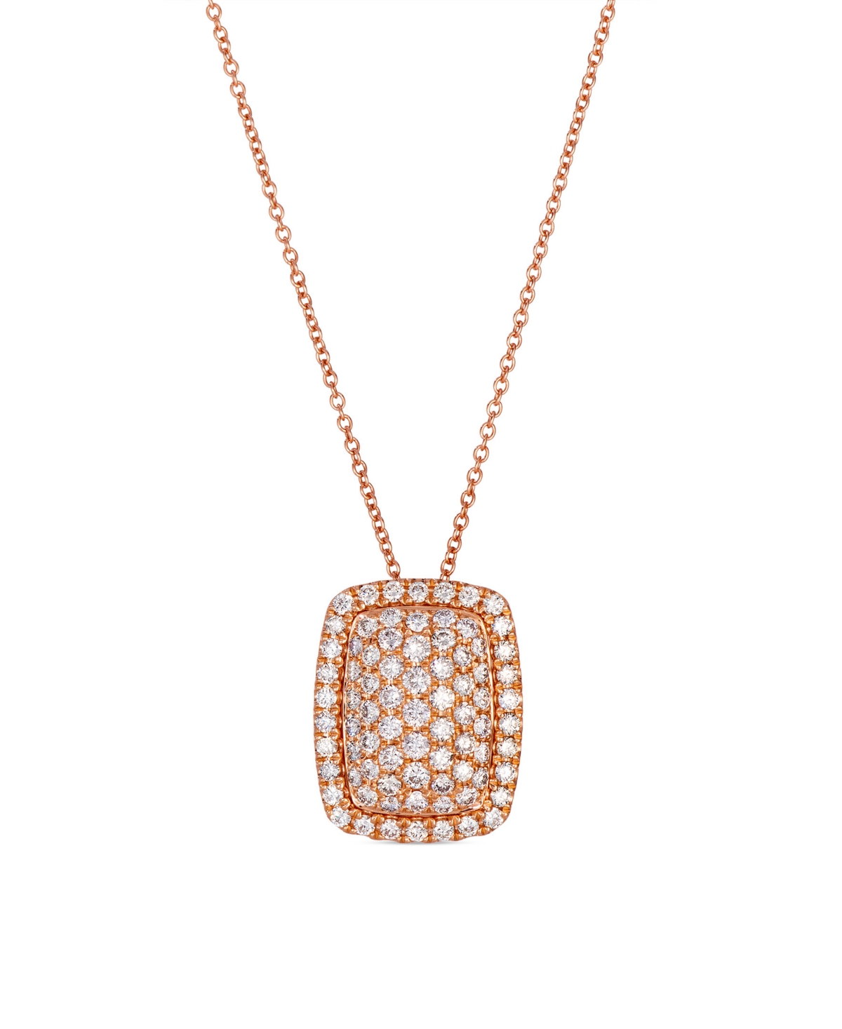 Le Vian Nude Diamond Pendant Necklace (1.08 ct. t.w.) in 14k Strawberry Gold - Rose Gold
