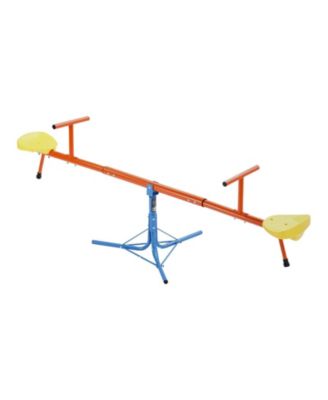 Kids Seesaw with 3-Prong Base & 360&deg; Rotating Design