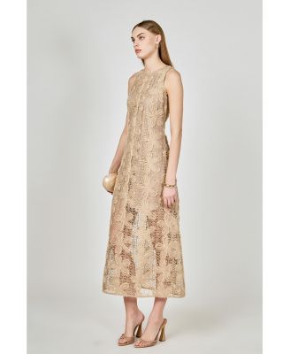 Women's Lace Cami Maxi Dress