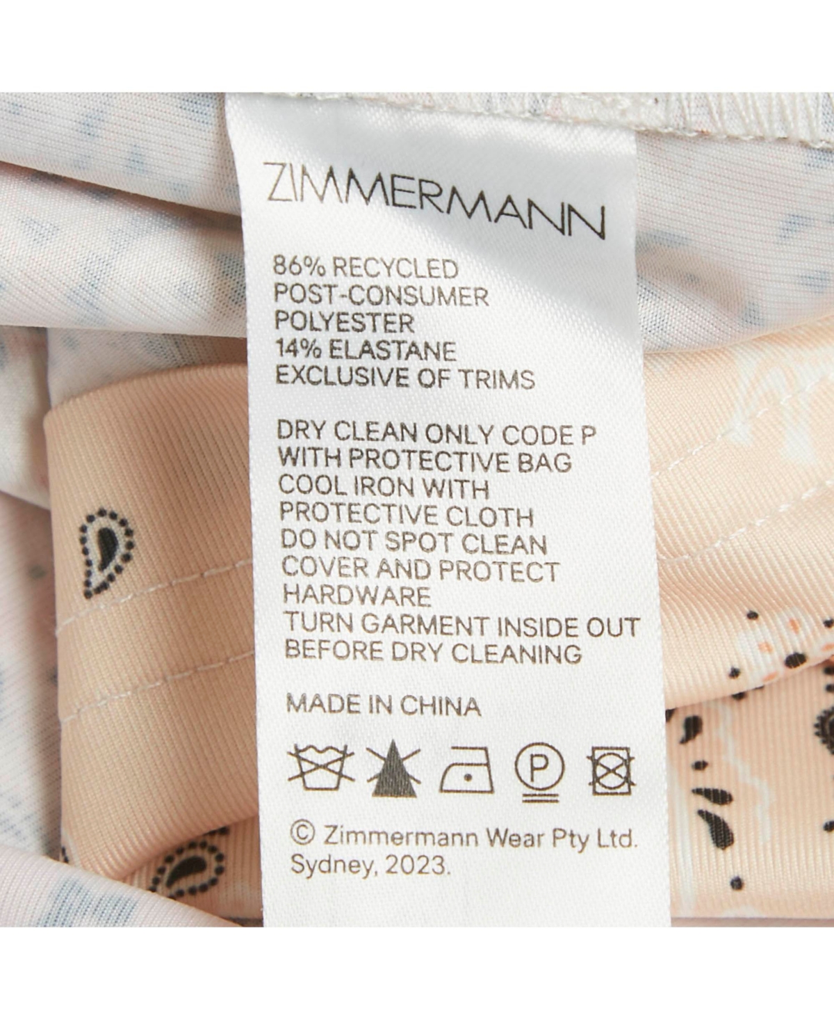 Pre-Owned Zimmermann Women's Multicolor Bandana Print Cotton Mini Dress